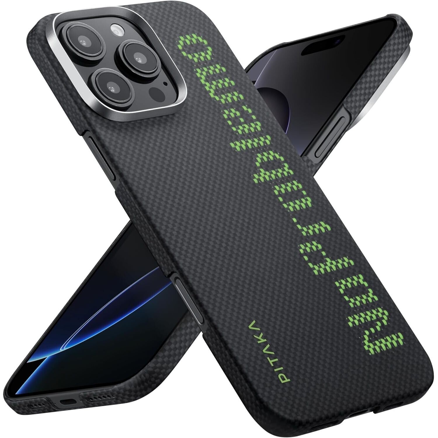 Чохол-накладка Pitaka Pitaka Tactile Woven Case for iPhone 16 Pro Aries (KI1601NO)