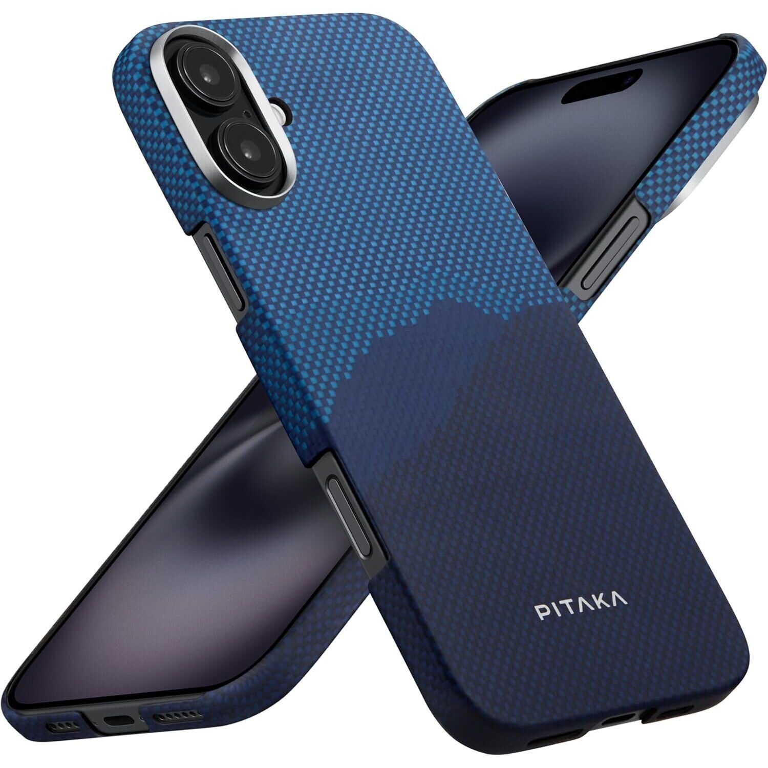 Чохол-накладка Pitaka Pitaka Tactile Woven Case for iPhone 16 StarPeak (KI1601OTH)