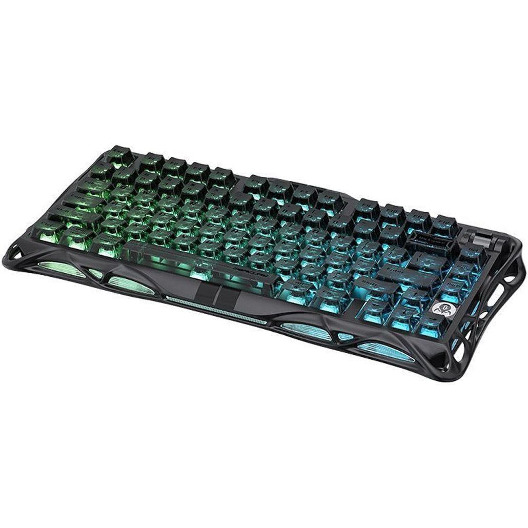 Клавіатура GravaStar Mercury V75 80keys Magnetic Jade Pro Switch USB-A RGB Stealth Black (GSV75_XTAL_BLK)