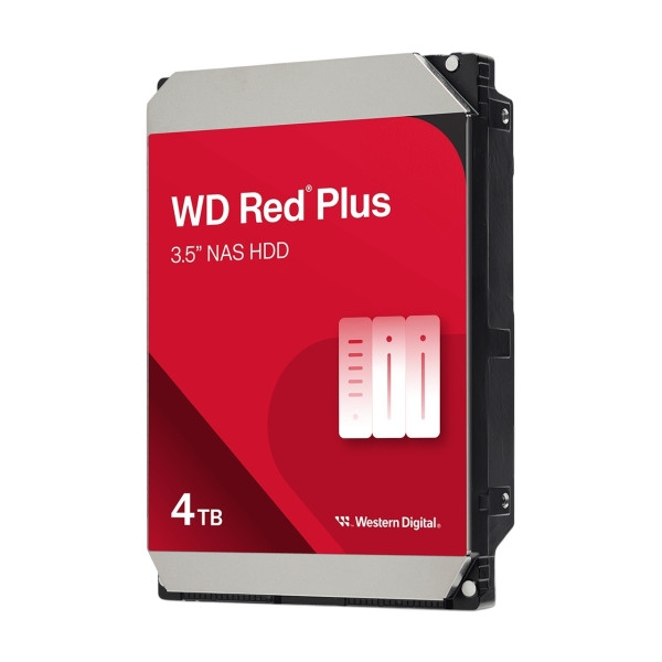 HDD диск WD Red Plus Internal NAS (WD40EFZZ) 4 TB WD - купити в Україні