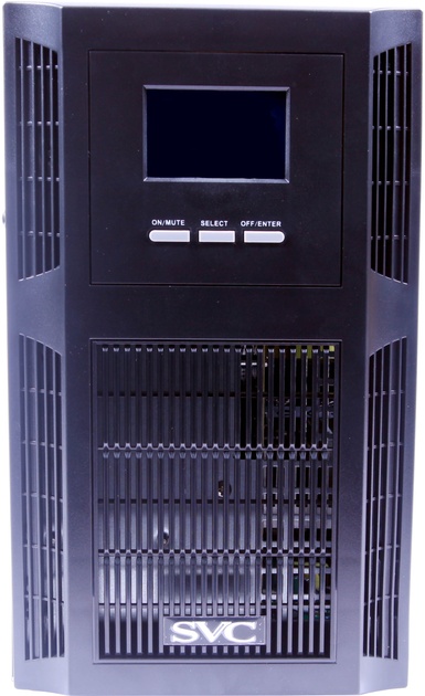 Джерело безперебійного живлення SVC PT-2KSB-LCD 2000ВА/2000Вт On-line