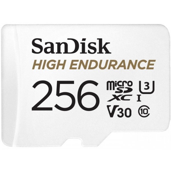 Карта памяті SanDisk High Endurance SDSQQNR-256G-GN6IA 256GB microSDXC Class 10 UHS-I V30