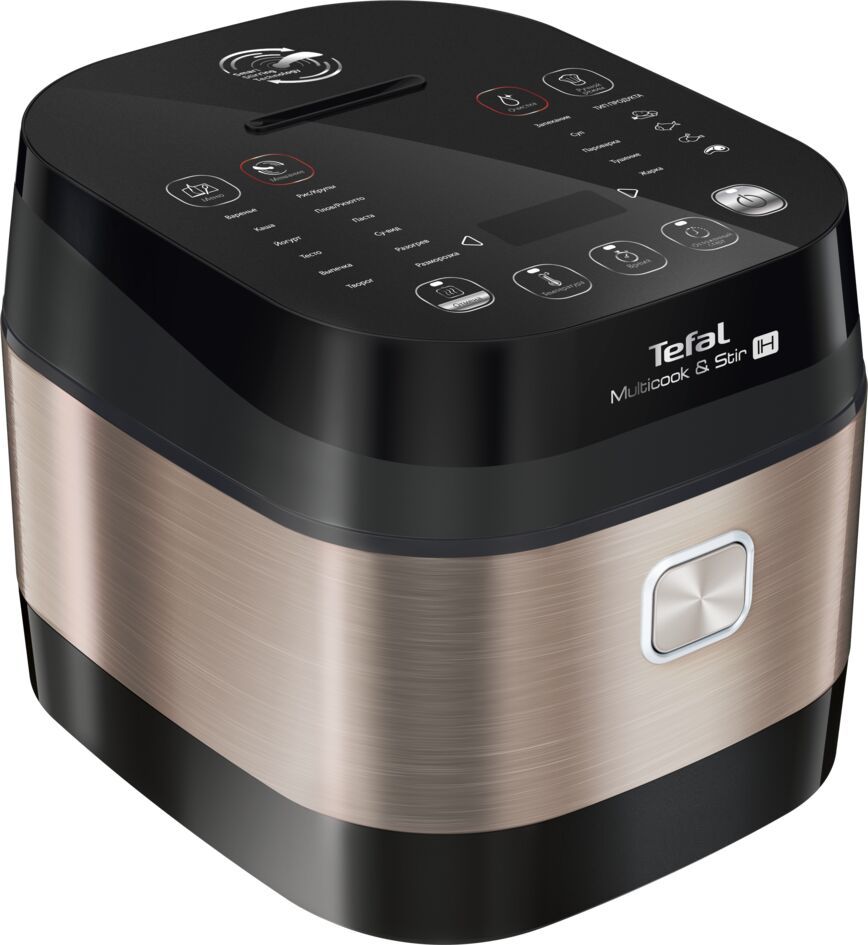 Мультиварка Tefal MultiCook &amp; Stir RK905A34 Black Bronze