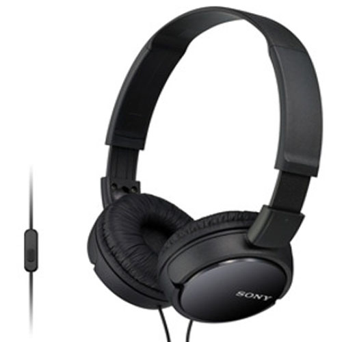 

Навушники накладні провідні з мікрофоном Sony MDR-ZX110AP Black, MDR-ZX110AP