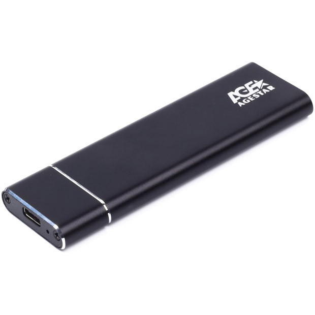 Зовнішня кишеня для диска AgeStar 3UBNF5C Black
