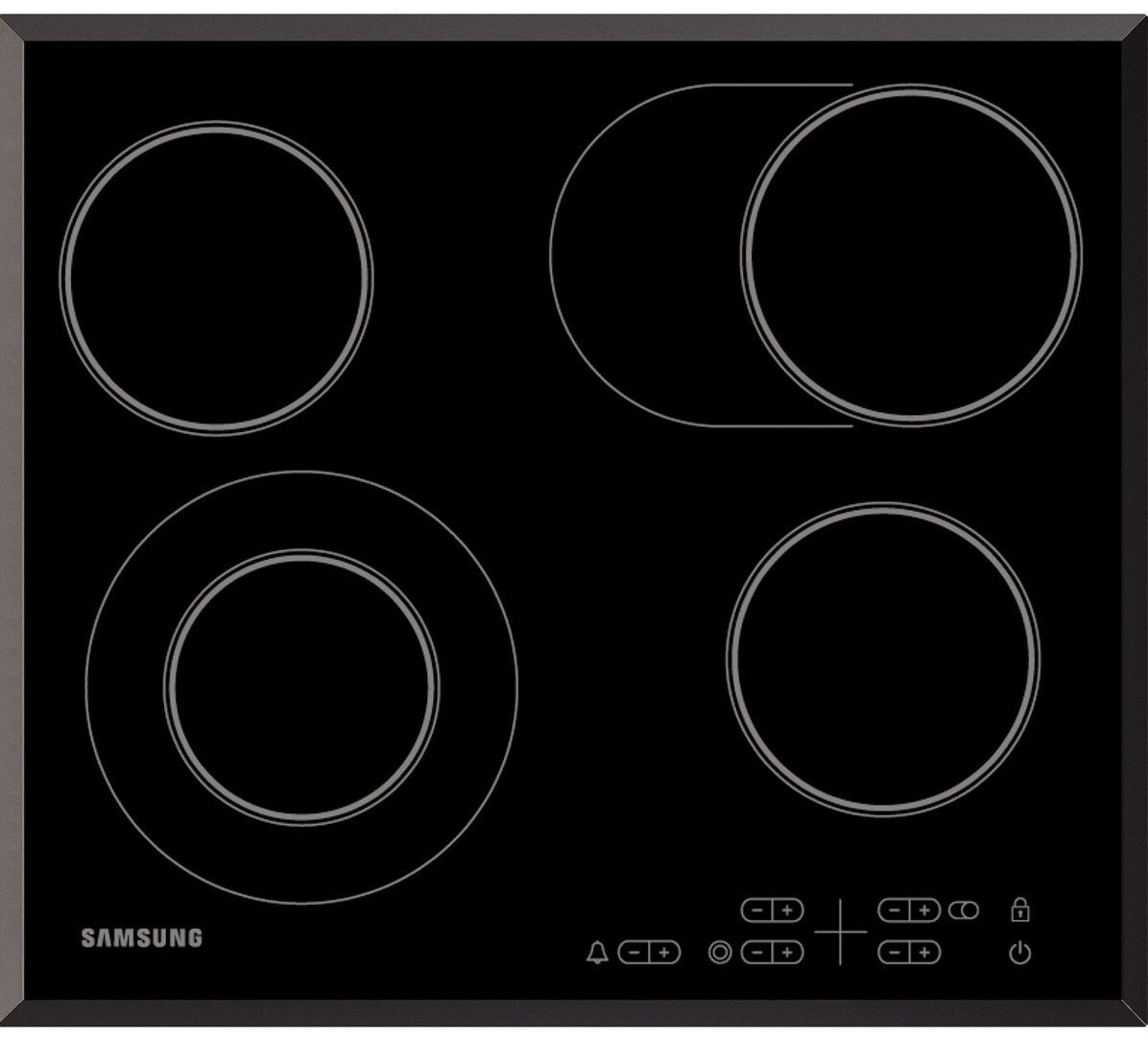 Варильна поверхня Samsung NZ64T3516QK/WT електрична
