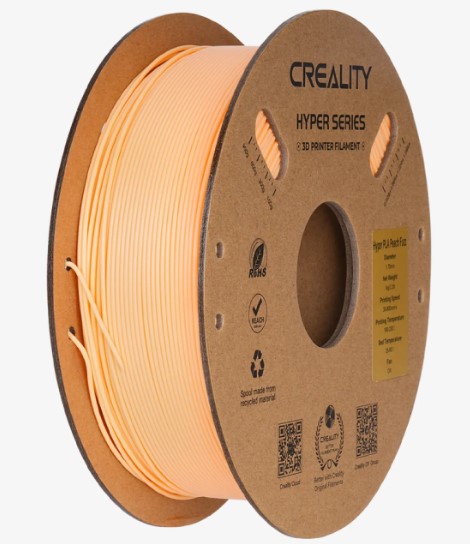 Пластик для 3D-принтера Creality PLA Filament 1кг, 1.75мм Peach (3301010414)
