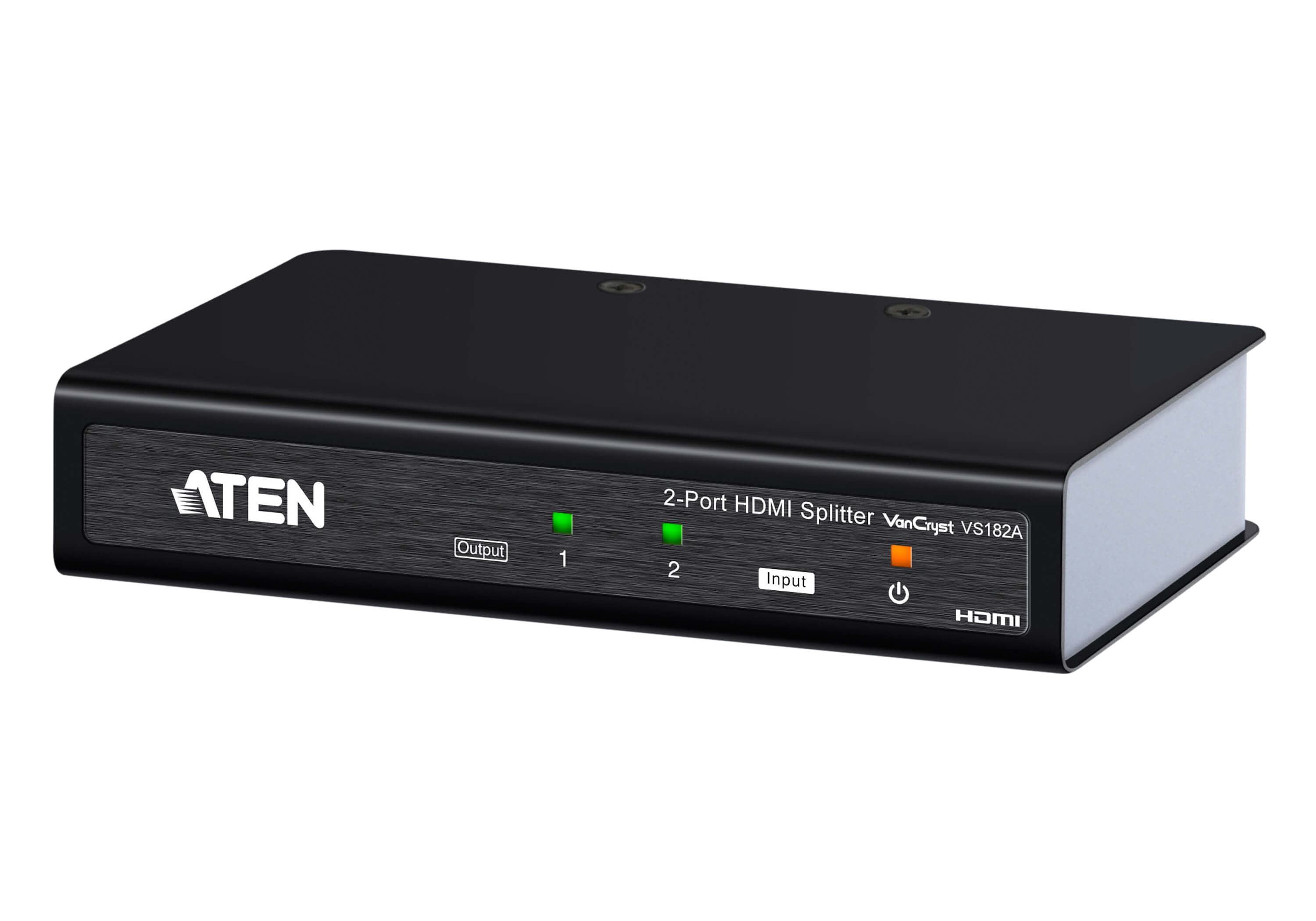 Розгалужувач відеосигналу ATEN VS182A Black Silver 2-портовий