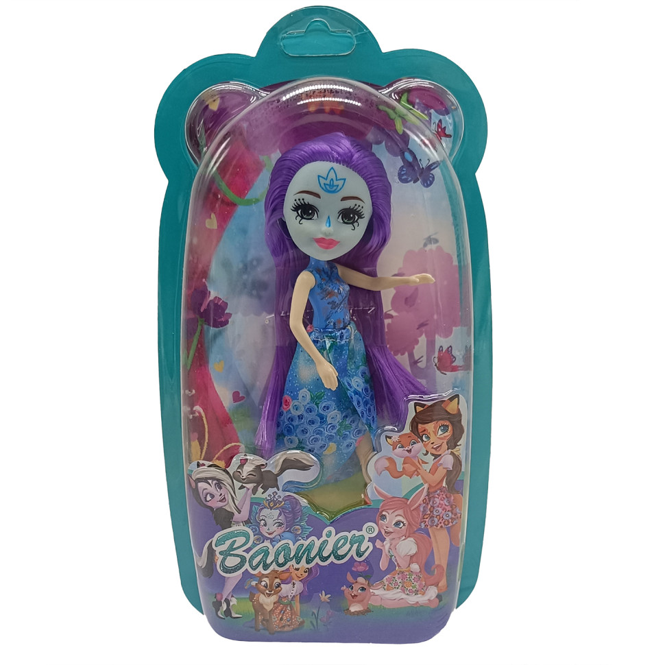 Лялька Bambi Baobier (JJ8572) Purple шарнірна