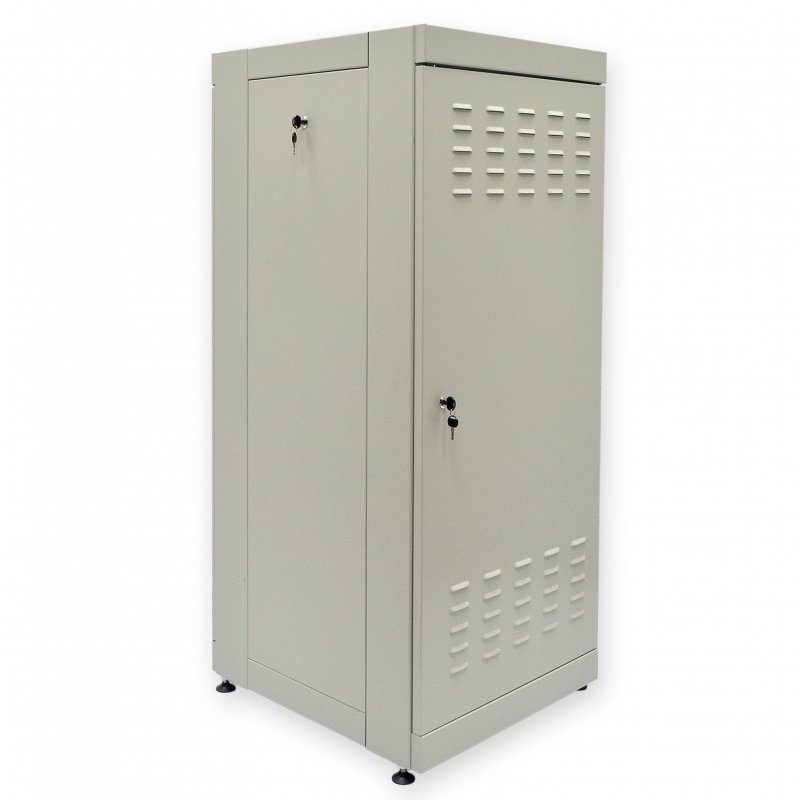 Серверна шафа CMS UA-MGSE4266MG Gray 42U, 610х675 мм, посилена, 19