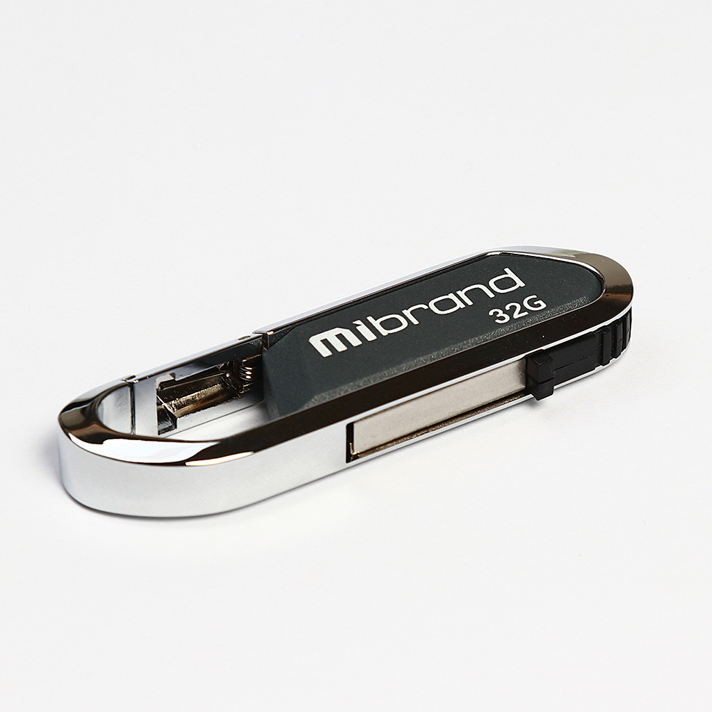 Флеш память Mibrand Aligator MI2.0/AL32U7G Gray 32 GB USB 2.0
