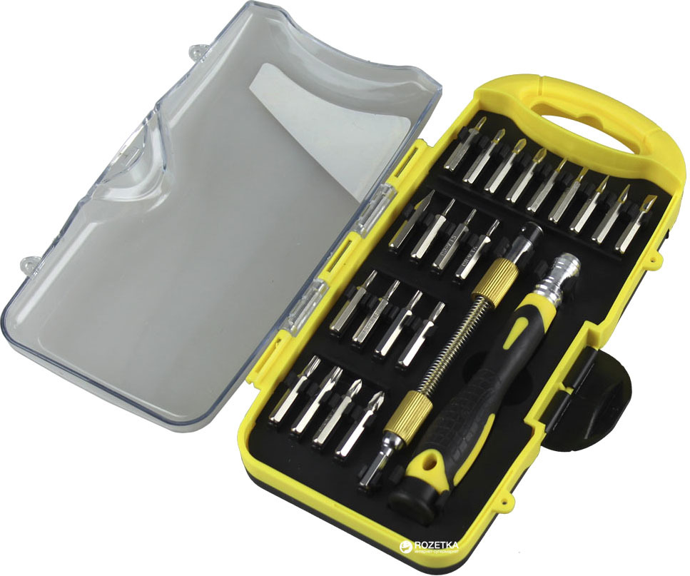 Викрутка СТАЛЬ 49051 з бітами та гнучким валом 23в1