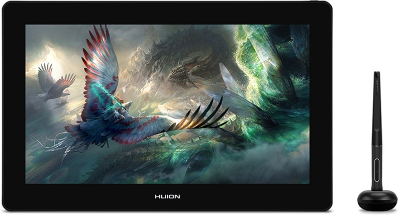 Графічний планшет Huion Kamvas Pro 16 Plus GT1562 Dark Gray + рукавичка