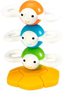 Іграшка-пірамідка Fat Brain Toys Веселі бджілки F294ML