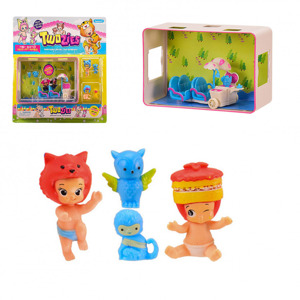 Ігровий набір METR+ TwoZies 23530-2 5 фігурки