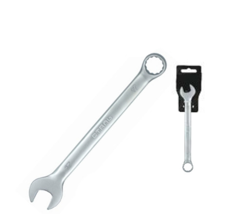 Ключ комбінований Satin з підвіскою 48448 Сталь 24 мм