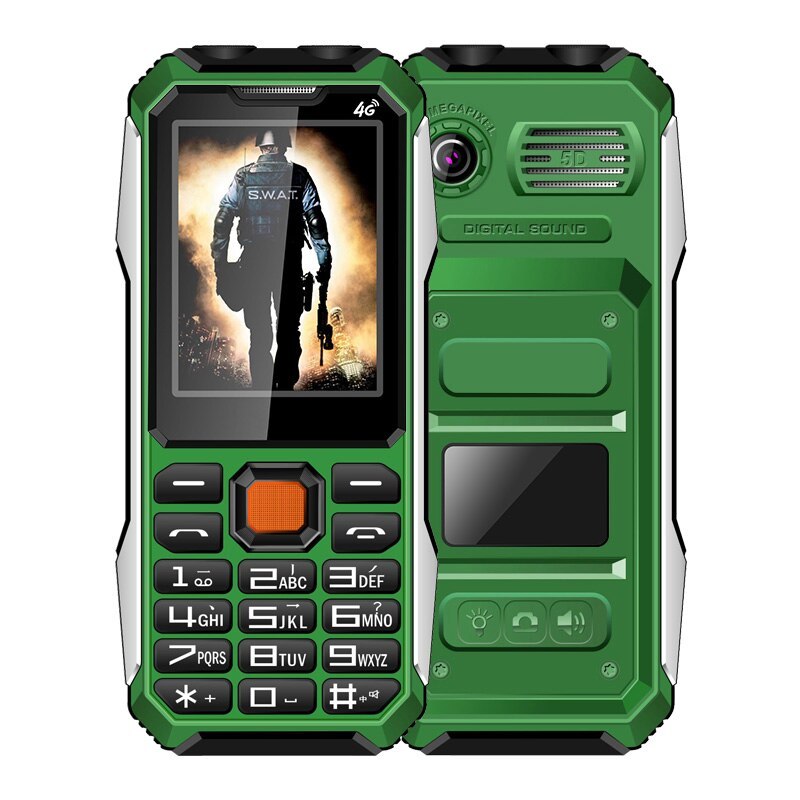 Кнопковий телефон H-Mobile A6 Green