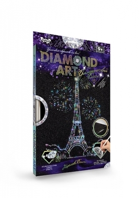 Набір для творчості Danko Toys DIAMONT ART DAR-01-06 Black Silver