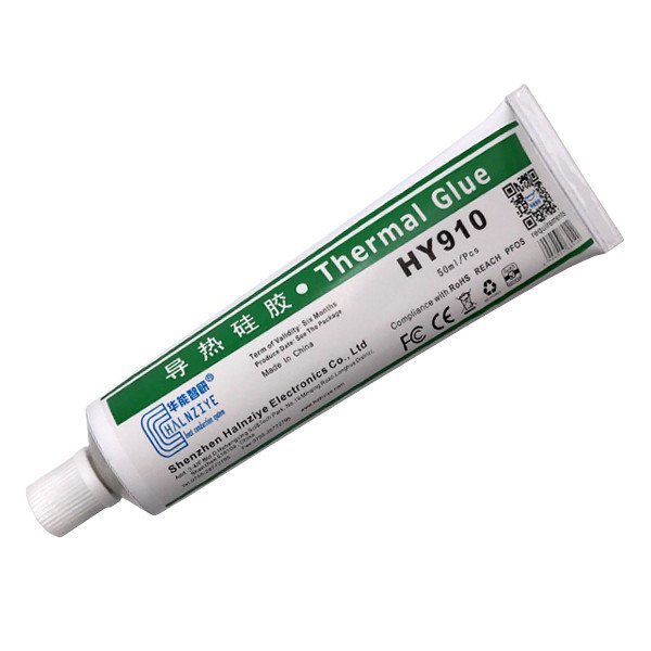 Теплопровідний клей Halnziye HY910 White 50 мл Halnziye - купити в Україні