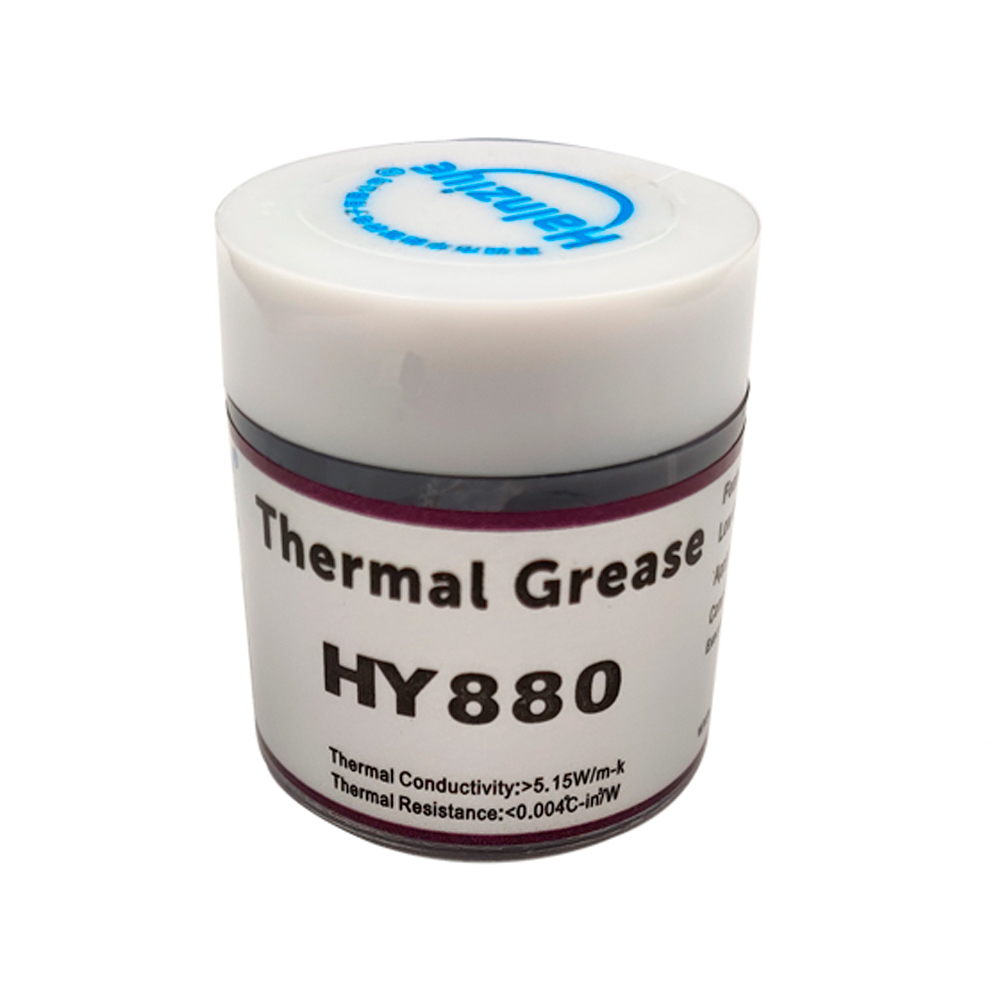 Термопаста Halnziye HY-880 15g Gray банка, 5.15 W/m-K