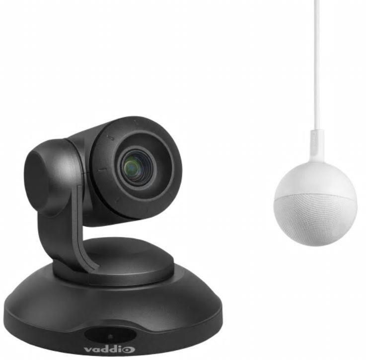 Камера для відеоконференцій Vaddio ВКС ConferenceSHOT AV CeilingMIC 999-99950-801B Black Vaddio - купити в Україні