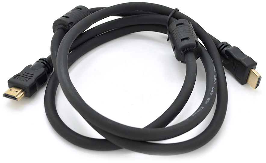 Відео-кабель Ritar 19927 Premium PL-HD348 HDMI(тато)-HDMI(тато) , 1,5m Black Ultra HD 4K, 1080P, v1.