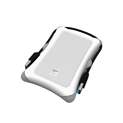

Жорсткий диск зовнішній HDD 1024 Gb USB 3.0 Silicon Power Armor A30 White, Armor A30