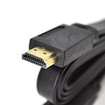 Відео-кабель Merlion 6971 HDMI(тато)HDMI(тато), 15m Black v1.4, плоский