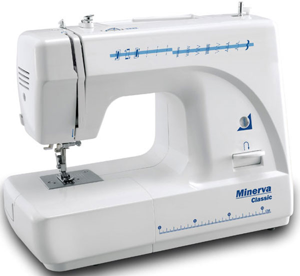 Швейна машина Minerva CLASSIC NEW White Blue Minerva - купити в Україні