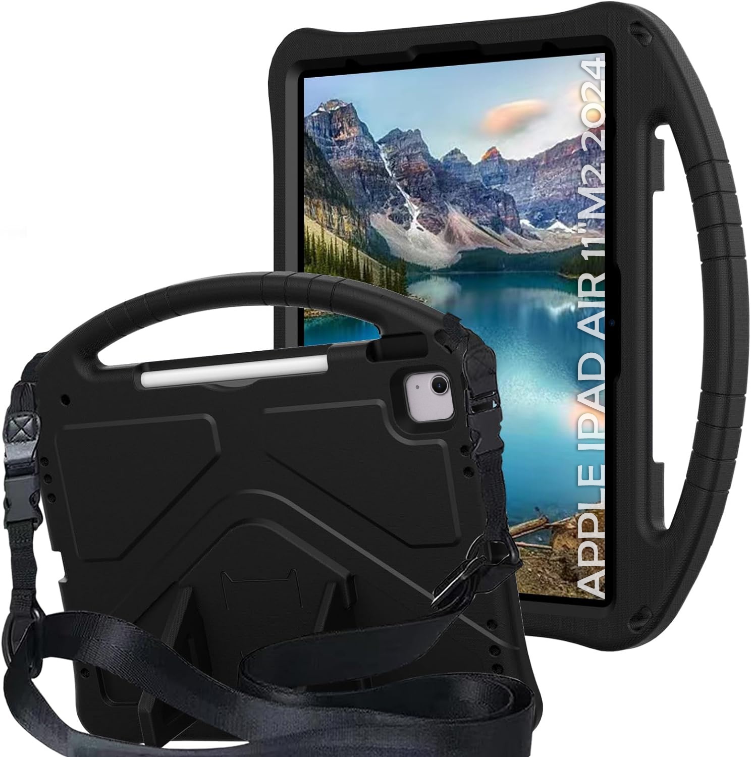 Чохол-книжка для планшета BeCover Protected Cover для Apple iPad Air 11 2024/iPad Air 11 2025 Black (711869) BeCover - купити в Україні