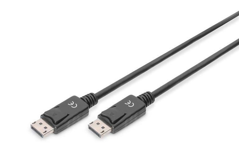 Відео-кабель ASSMANN DisplayPort(тато)DisplayPort(тато), 15m Black AK-340100-150-S