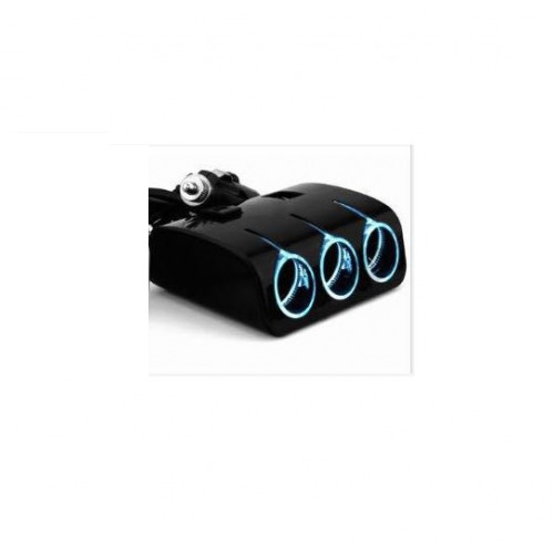 Розгалужувач автомобільний Weifeng WF-0120 Black (12V-3*12V+2*USB Blister розгалужувач автомобільний) Weifeng - купити в Україні