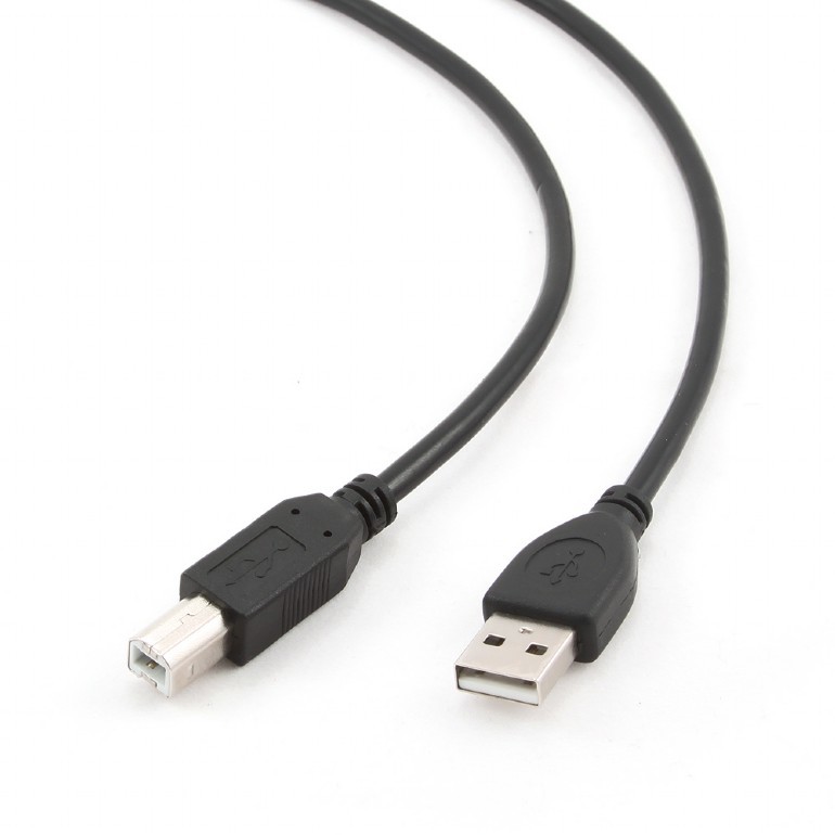Дата-кабель Cablexpert CCBP-USB2-AMBM-6 1.8m USB(тато) - USB Type B(тато) Black