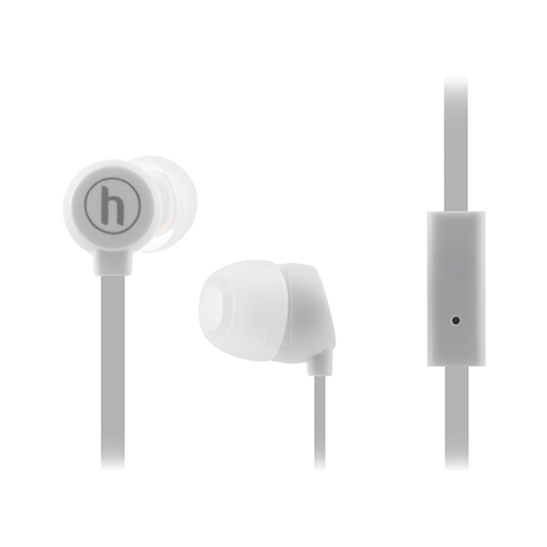 

Навушники вакуумні провідні з мікрофоном Hapollo HS-1010 White, HS-1010