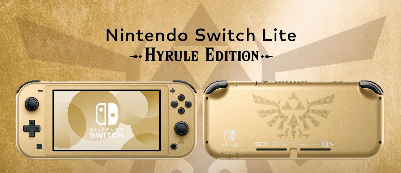 Игровая приставка Nintendo Switch Lite Hyrule Edition
