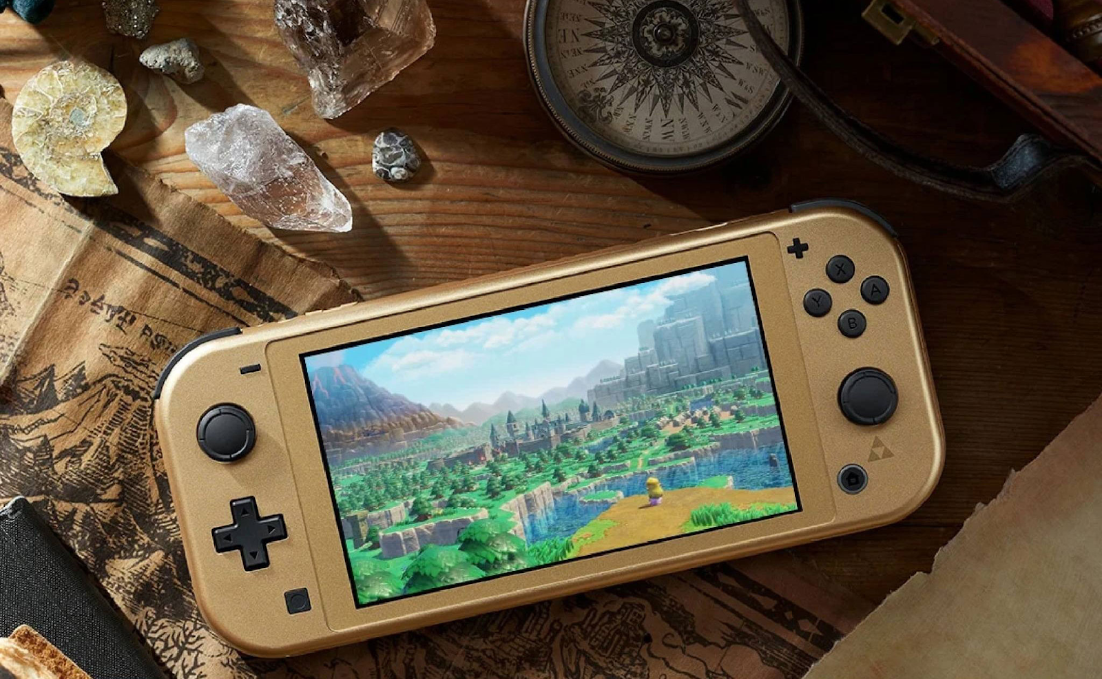 Игровая приставка Nintendo Switch Lite Hyrule Edition