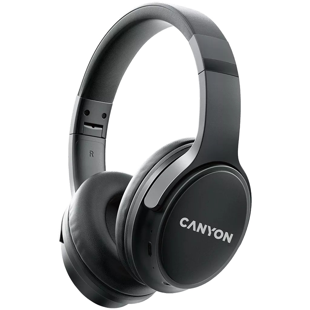 Накладні навушники Canyon OnRiff 4 Black (CNS-CBTHS4B) Canyon - купити в Україні