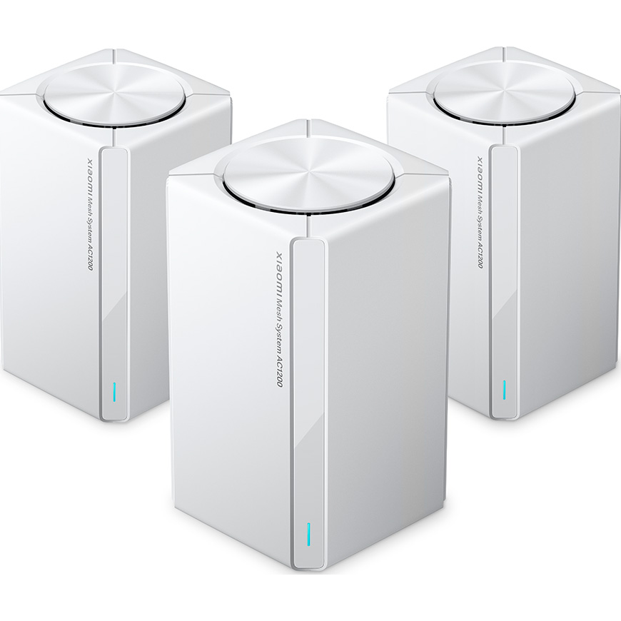 Маршрутизатор Xiaomi Mesh System AC1200 (3-pack) (DVB4484GL) Xiaomi - купити в Україні