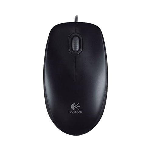 

Мишка USB класична Logitech B100 Black, B100