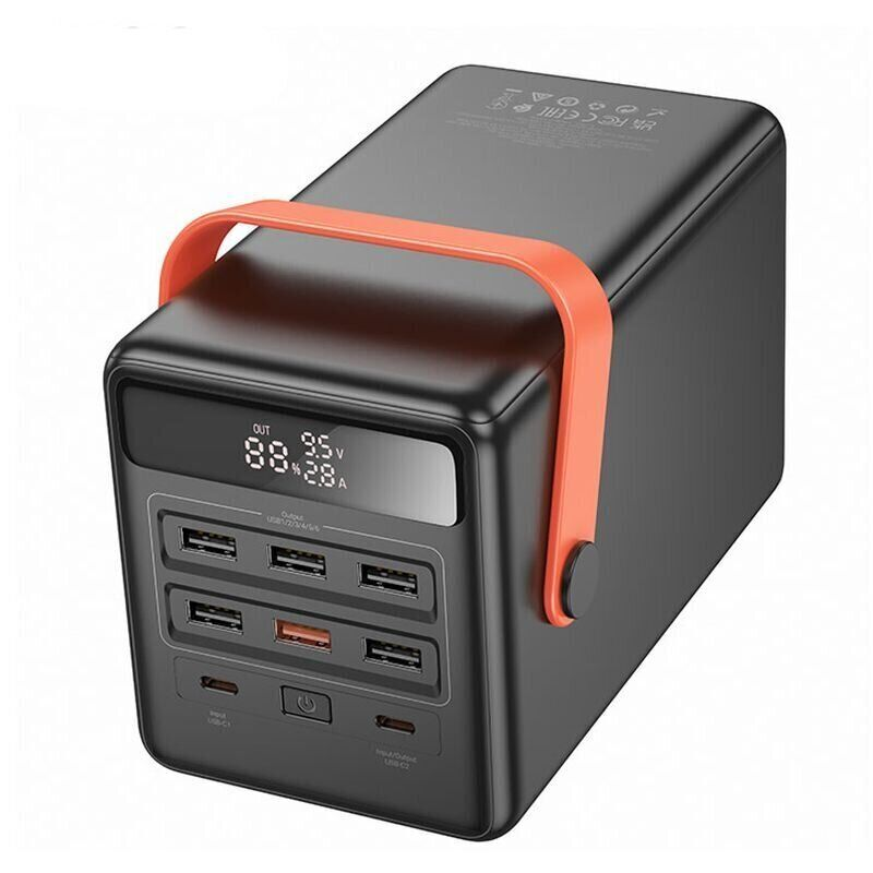 Зовнішній портативний акумулятор Hoco DB03 Max Centurion Black 65W