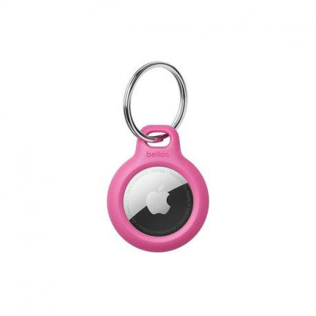 Чохол-брелок Belkin Secure Holder with Key Ring F8W973BTPNK Pink для пошукового брелка AirTag Belkin - купити в Україні