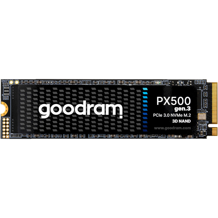 Внутрішній SSD диск GoodRam PX500 (SSDPR-PX500-512-80-G3) Black 512 GB