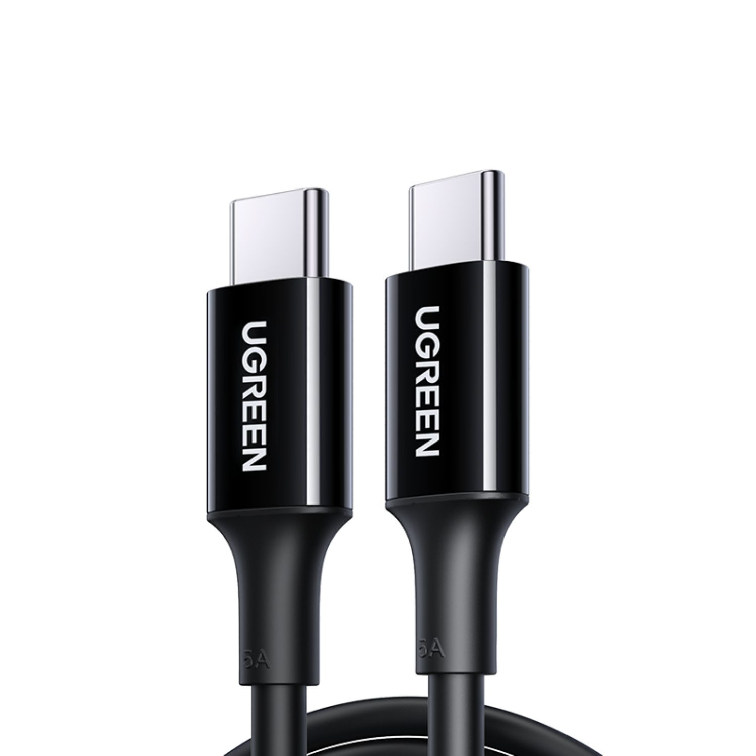 Дата-кабель Ugreen 80371 1m USB Type C (тато) - USB Type C (тато) Black Ugreen - купити в Україні