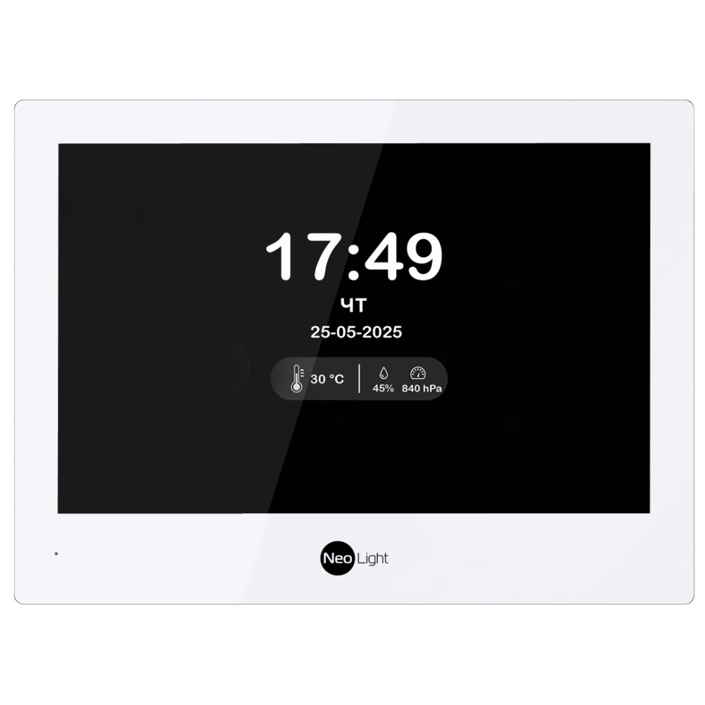 Відеодомофон NeoLight ALPHA HYBRID White