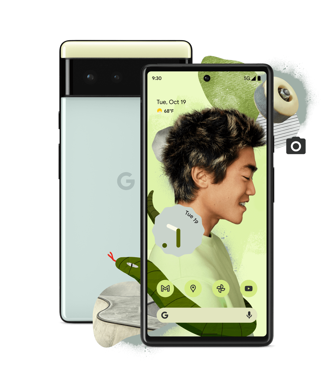 Смартфон Google Pixel 6 8/128GB Stormy Black купить, цена, отзывы