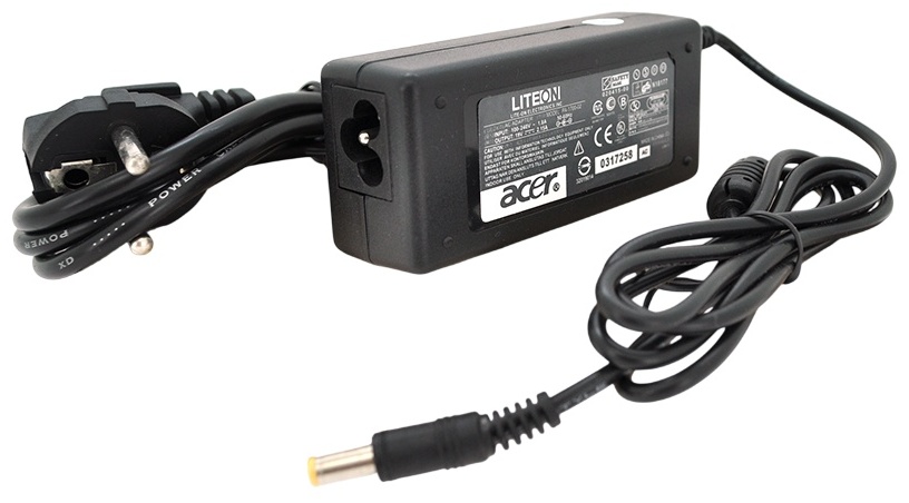 Блок живлення для ноутбука Merlion LAC40/19-5.5*1.7 (Acer 19 V 2.15 A 40 W 5.5х1.7 мм) + каб.жив.