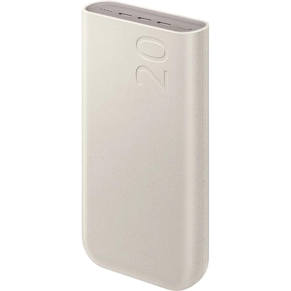 Зовнішній портативний акумулятор Samsung Battery Pack 20000mAh Beige 45W (EB-P4520XUEGEU)