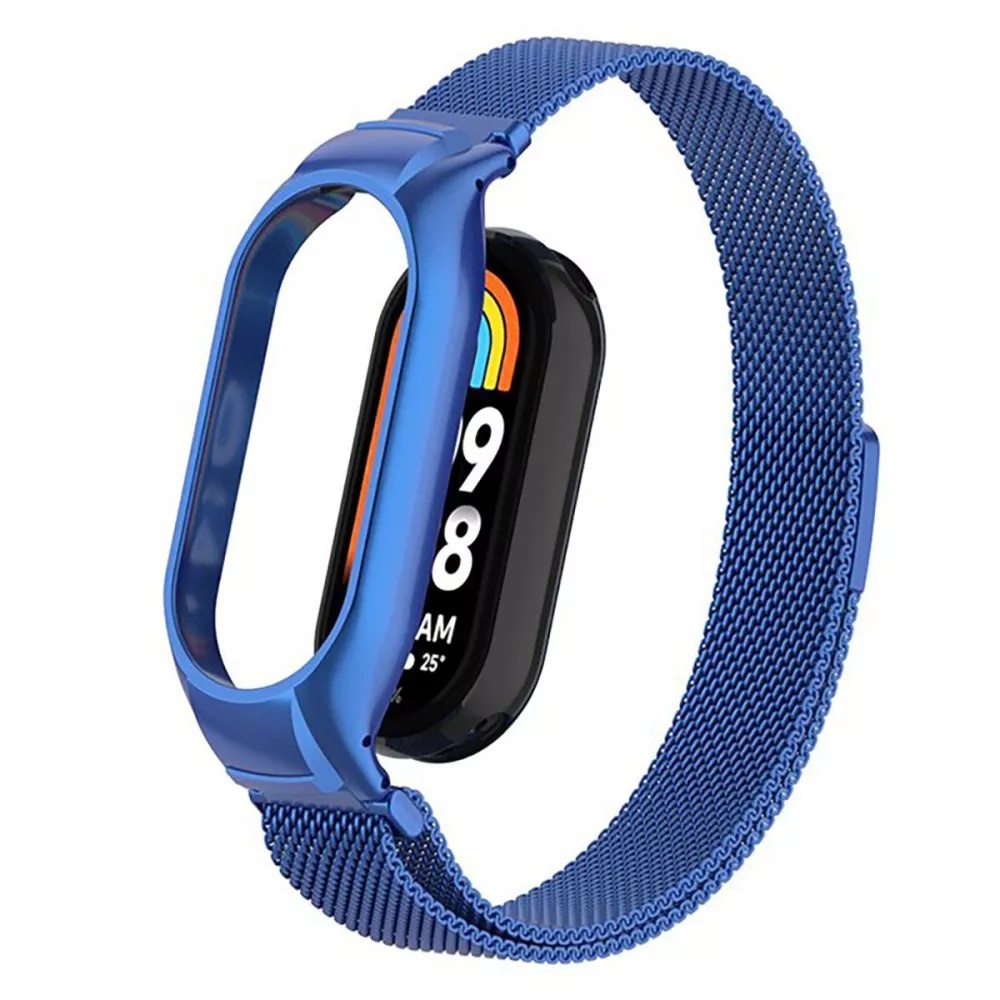 Ремінець для фітнес-браслету PRC Milanese Loop Mi Band 7 Blue