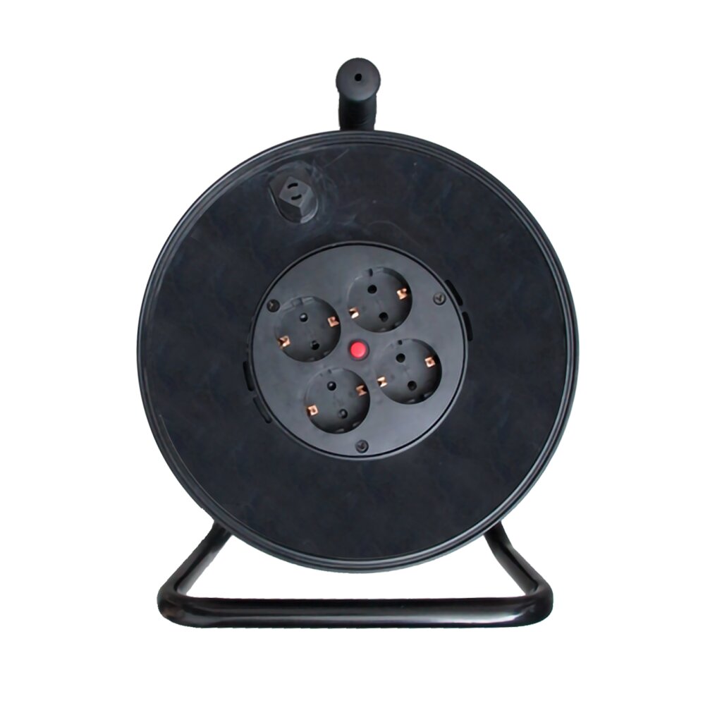 Мережевий фільтр LogicPower LP 50м (ПВС 3 * 1, 5) Black
