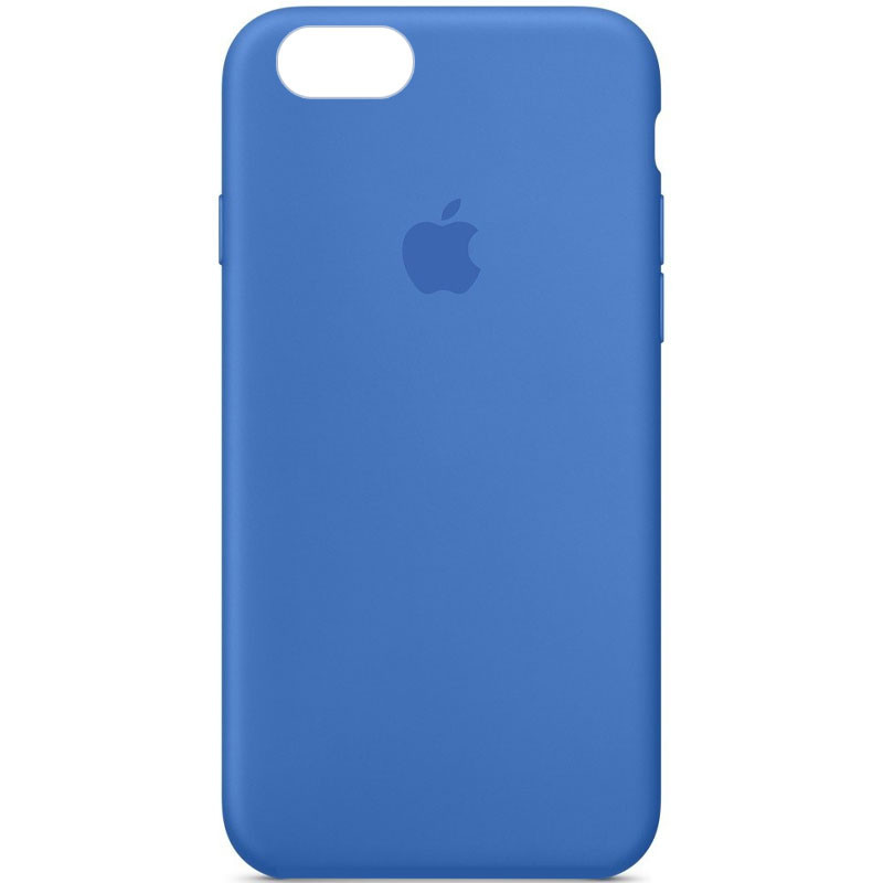 Чохол-накладка EpiK Silicone Case Full Protective (AA) для iPhone SE Capri Blue EpiK - купити в Україні